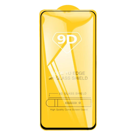For Xiaomi Redmi Note 9 5G 25 PCS 9D Full Glue Full Screen Tempered Glass Film by buy2fix