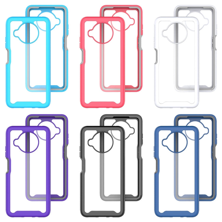 For Xiaomi Mi 10T Lite Starry Sky Solid Color Series Shockproof PC + TPU Protective Case(Red) by buy2fix