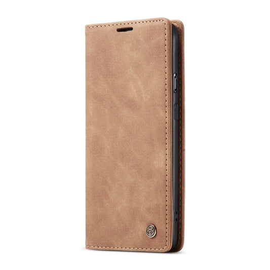 For OnePlus 8T CaseMe-013 Multifunctional Retro Frosted Horizontal Flip Leather Case with Card Slot & Holder & Wallet(Brown) by CaseMe