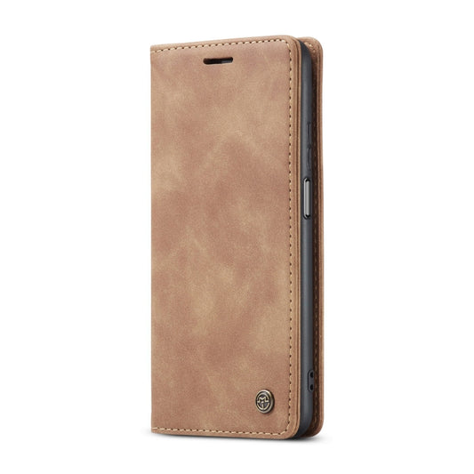 For Xiaomi Mi 10T Lite 5G CaseMe-013 Multifunctional Retro Frosted Horizontal Flip Leather Case with Card Slot & Holder & Wallet(Brown) by CaseMe