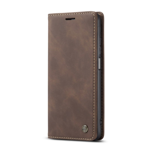 For Xiaomi Mi 10T 5G / 10T Pro 5G CaseMe-013 Multifunctional Retro Frosted Horizontal Flip Leather Case with Card Slot & Holder & Wallet(Coffee) by CaseMe