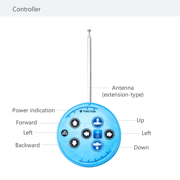 LSRC Mini USB Charging Remote Control Submarine Children Toy(White) by buy2fix