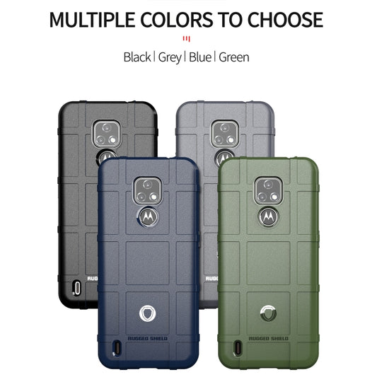 For Motorola Moto E7 2020 Full Coverage Shockproof TPU Case(Grey) by buy2fix