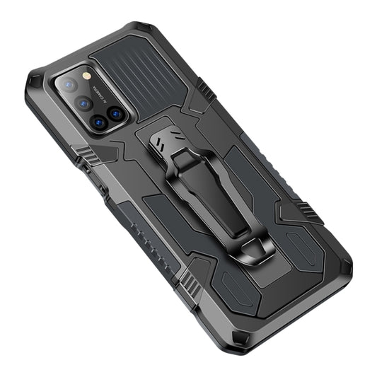 For Xiaomi Redmi Note 8 Armor Warrior Shockproof PC + TPU Protective Case(Grey) by buy2fix