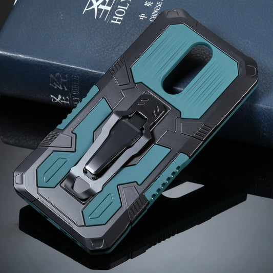For Xiaomi Redmi 8 Armor Warrior Shockproof PC + TPU Protective Case(Army Green) by buy2fix