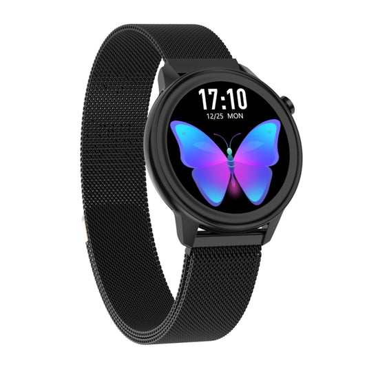 F80 1.3 inch TFT Color Screen IP68 Waterproof Women Smart Watch, Support Body Temperature Monitor / Blood Pressure Monitor / Menstrual Cycle Reminder(Black) by buy2fix