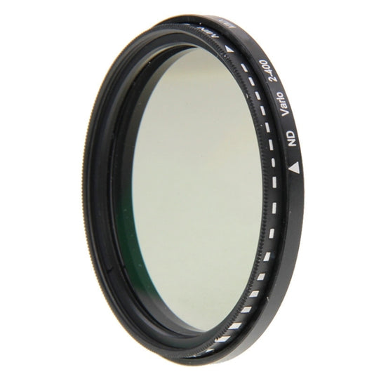 55mm ND Fader Neutral Density Adjustable Variable Filter, ND2 to ND400 Filter by buy2fix