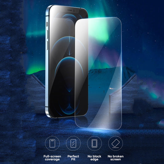 For iPhone 12 Pro Max ROCK Full Screen Borderless Tempered Glass Film by ROCK