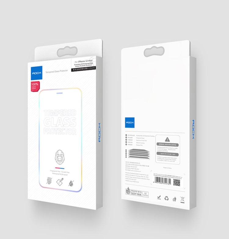 For iPhone 12 Pro Max ROCK Full Screen Borderless Tempered Glass Film by ROCK