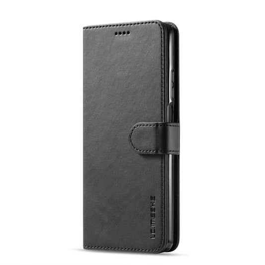 For Xiaomi Mi 10T Lite 5G LC.IMEEKE Calf Texture Horizontal Flip Leather Case with Holder & Card Slots & Wallet(Black) by LC.IMEEKE
