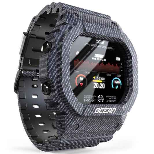 Lokmat OCEAN 1.14 inch TFT Touch Screen IP68 Waterproof Smart Watch, Support Information Reminder / Sleep Monitor / Sport Record(Denim Blue) by Lokmat