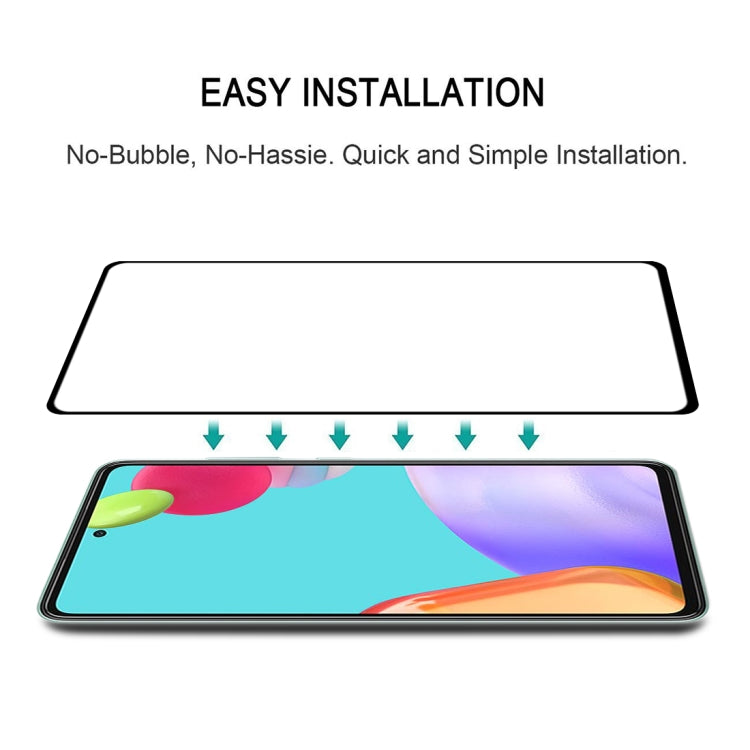 For Samsung Galaxy A52 5G / 4G 25pcs Full Glue Full Screen Tempered Glass Film by buy2fix
