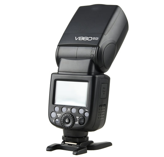 Godox V860IIO 2.4GHz Wireless 1/8000s HSS Flash Speedlite Camera Top Fill Light for Olympus DSLR Cameras(Black) by Godox
