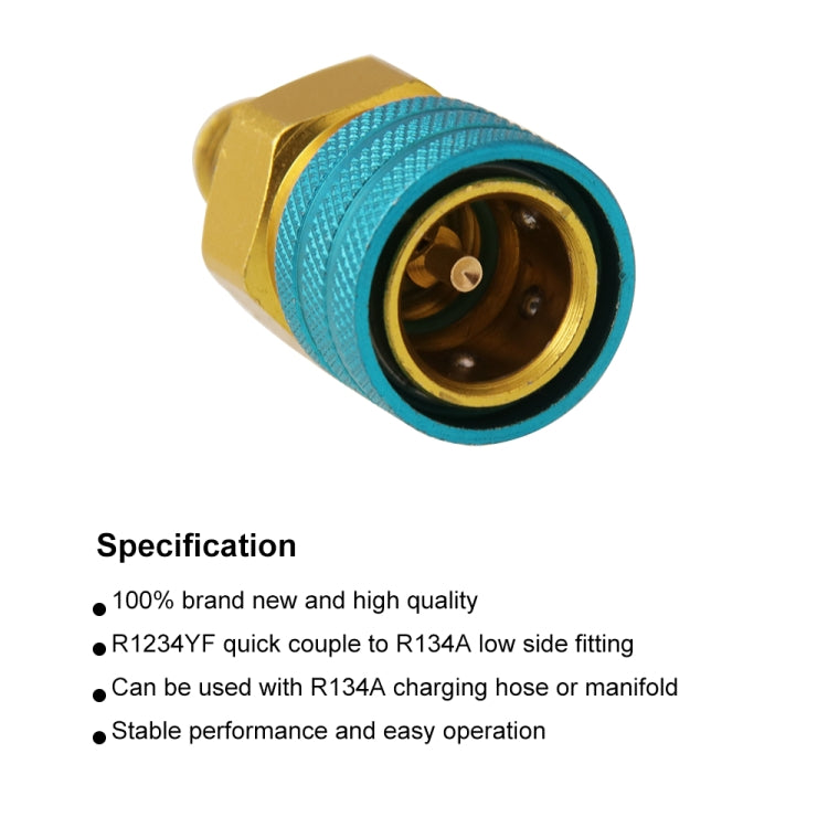 Car Sir Conditioner AC Charging Quick Connector Adapter by buy2fix