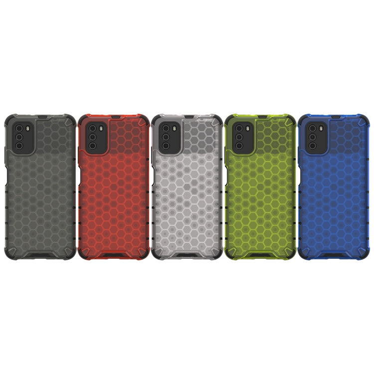 For Xiaomi Poco M3 Shockproof Honeycomb PC + TPU Case(Black) by buy2fix