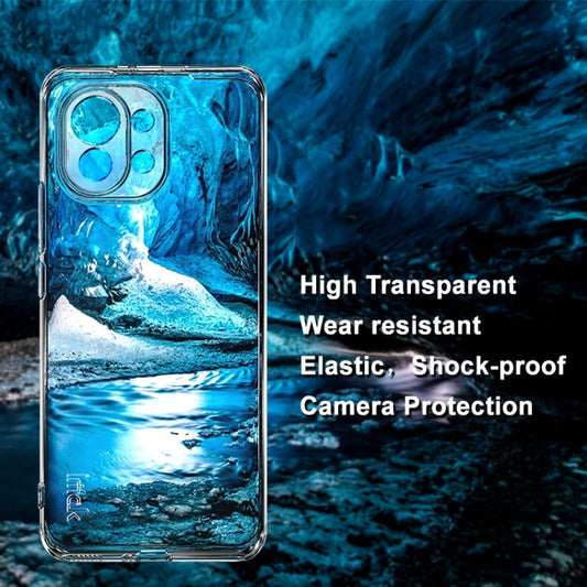 For Xiaomi Mi 11 5G IMAK UX-5 Series Transparent Shockproof TPU Protective Case by imak