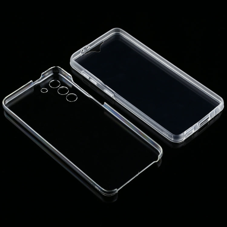 For Samsung Galaxy S21 5G PC+TPU Ultra-thin Double-sided Full Coverage Transparent Soft Case by buy2fix