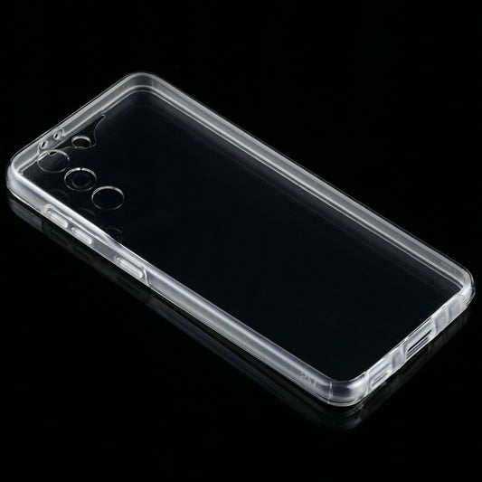 For Samsung Galaxy S21+ 5G PC+TPU Ultra-thin Double-sided Full Coverage Transparent Soft Case by buy2fix