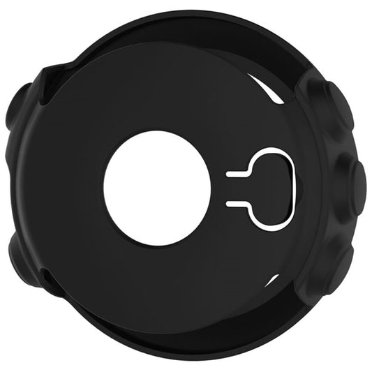 For Garmin Fenix 5X Solid Color Silicone Watch Protective Case(Black) by buy2fix