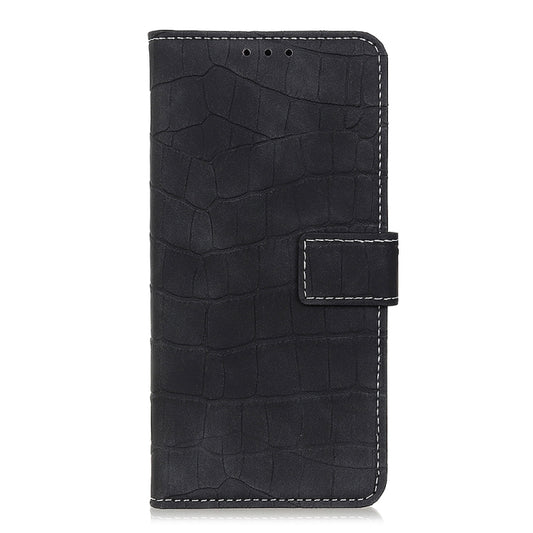 For OPPO Reno5 5G / Find X3 Lite Crocodile Texture Horizontal Flip Leather Case with Holder & Wallet & Card Slots & Photo Frame(Black) by buy2fix