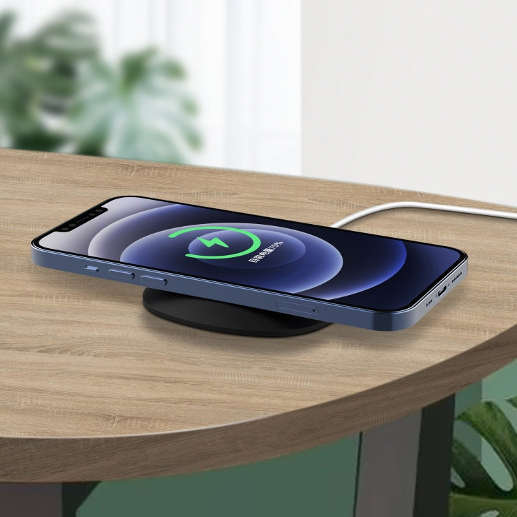 Silicone Protective Case for MagSafe Wireless Charger(Black) by buy2fix