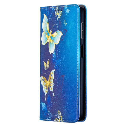 For Samsung Galaxy A32 5G Colored Drawing Pattern Invisible Magnetic Horizontal Flip PU Leather Case with Holder & Card Slots & Wallet(Kingdee) by buy2fix