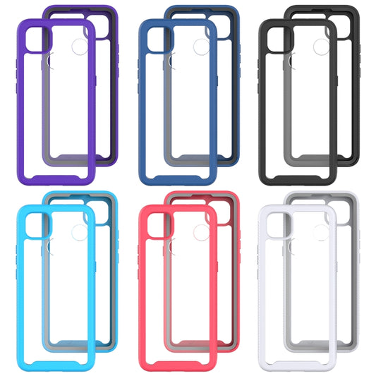 For Motorola Moto G9 Power Starry Sky Solid Color Series Shockproof PC + TPU Protective Case(Royal Blue) by buy2fix