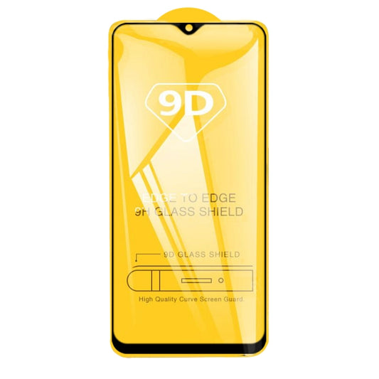 For Samsung Galaxy M20 25 PCS 9D Full Glue Full Screen Tempered Glass Film by buy2fix