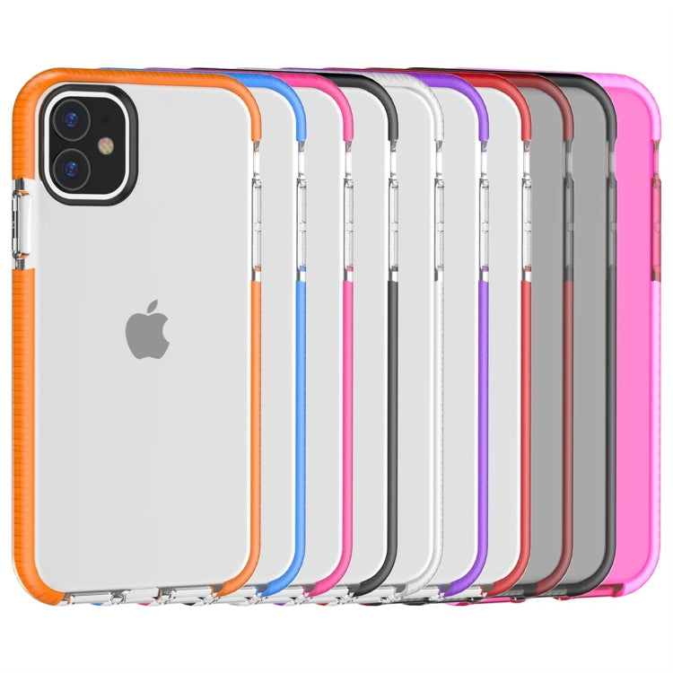 For iPhone 11 Highly Transparent Soft TPU Case(Purple) by buy2fix