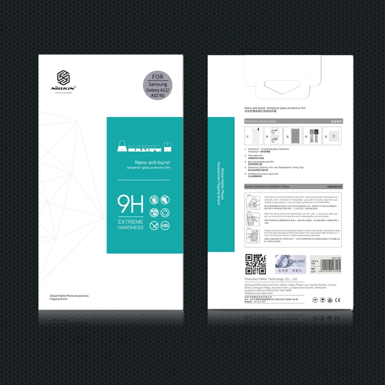 For Samsung Galaxy A12 & A32 5G NILLKIN H Explosion-proof Tempered Glass Film by NILLKIN