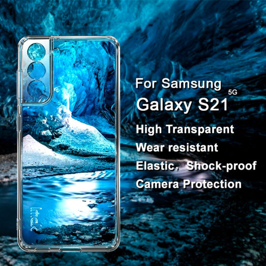 For Samsung Galaxy S21 5G IMAK UX-5 Series Transparent Shockproof TPU Protective Case by imak