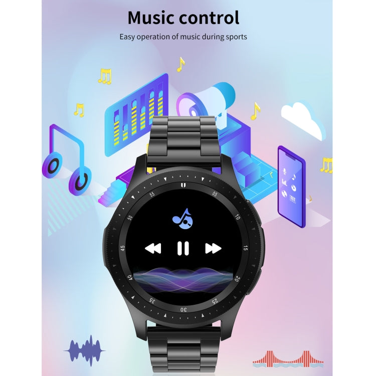 W68 1.54 inch Touch Screen IP67 Waterproof Smart Bracelet, Support Blood Oxygen Monitoring / Bluetooth Call / Heart Rate Monitoring, Style: Steel Strap(Silver) by buy2fix