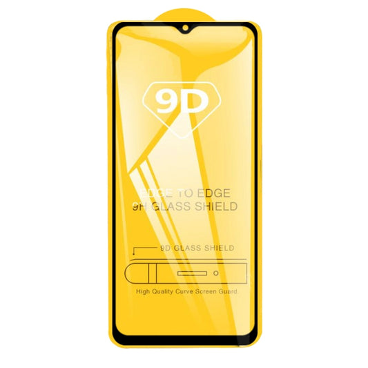 For Samsung Galaxy A02 9D Full Glue Full Screen Tempered Glass Film by buy2fix