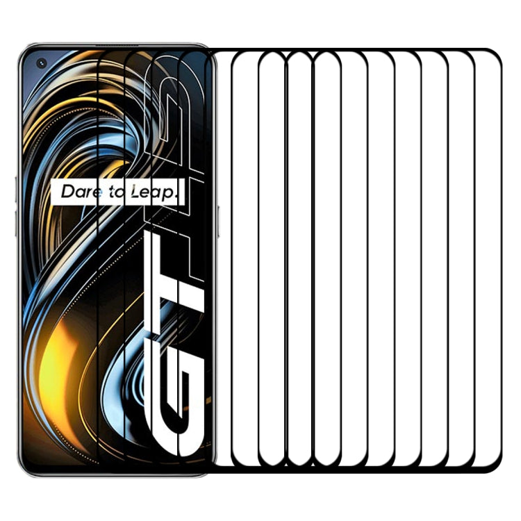 For OPPO Realme GT 5G / Realme GT Master 25 PCS Full Glue Full Screen Tempered Glass Film by buy2fix
