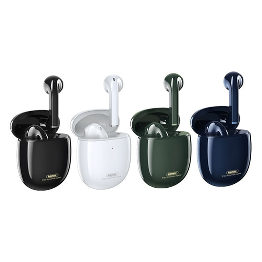 Remax TWS-23 Bluetooth 5.0 Magnetic True Wireless Stereo Bluetooth Earphone(White) by REMAX