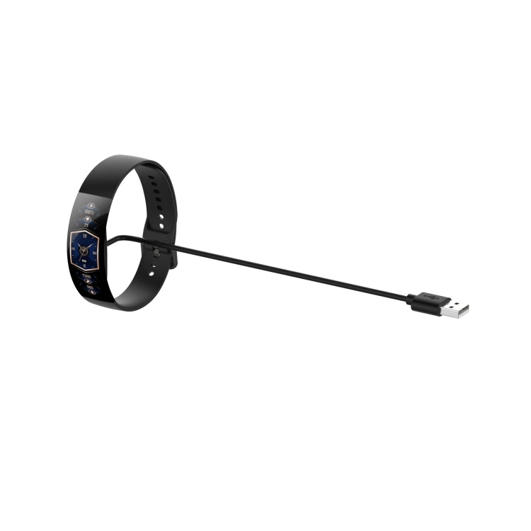 For Amazfit X Curved Screen Watch USB Magnetic Charging Cable, Length: 1m(Black) by buy2fix