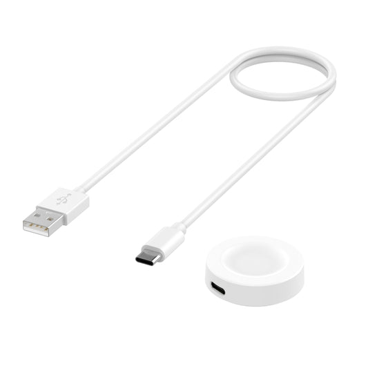 For Huawei Watch GT 2 Pro / GT 2 ECG USB Magnetic Charging Cable, Length: 1m, Style:Official Version(White) by buy2fix
