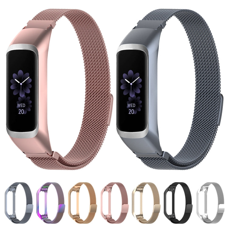 For Samsung Galaxy Fit 2 SM-R220 Milanese Watch Band(Colorful) by buy2fix