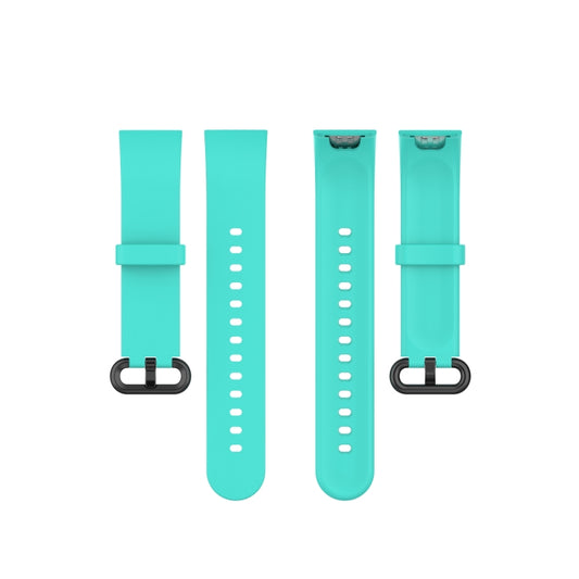 For Xiaomi Mi Watch Lite / Redmi Watch Silicone Watch Band, Size: One Size(Mint Green) by buy2fix