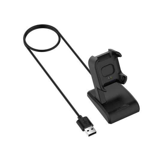 For Xiaomi Mi Watch Lite / Redmi Watch USB Vertical Magnetic Charger Holder with Data Function, Length: 1m(Black) by buy2fix