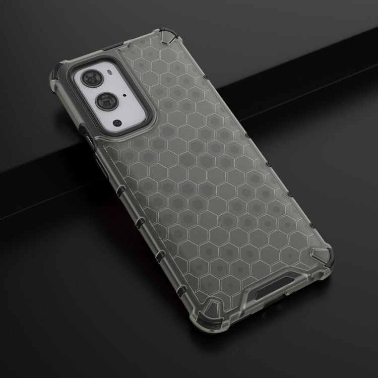 For OnePlus 9 Pro Shockproof Honeycomb PC + TPU Case(Black) by buy2fix