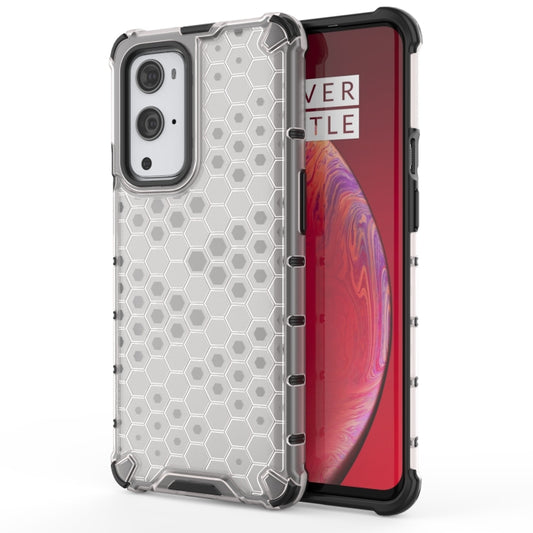 For OnePlus 9 Pro Shockproof Honeycomb PC + TPU Case(White) by buy2fix