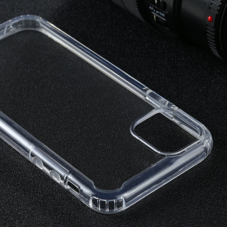 For iPhone 11 Four-corner Shockproof Transparent TPU + PC Protective Case by buy2fix