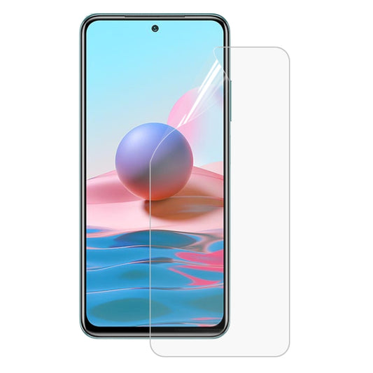 For Xiaomi Redmi Note 10 4G / 5G / Note 10s Full Screen Protector Explosion-proof Hydrogel Film by buy2fix