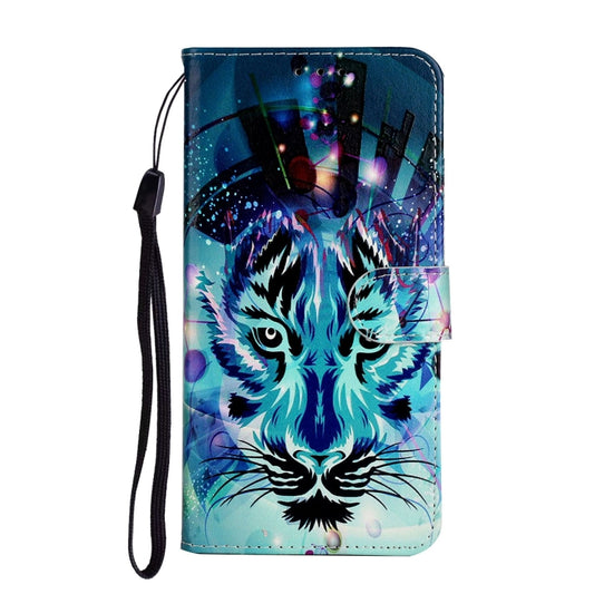 For Samsung Galaxy A52 5G / 4G Oil Embossed Coloured Drawing Pattern Horizontal Flip PU Leather Case with Holder & Card Slots & Wallet(Wolf) by buy2fix