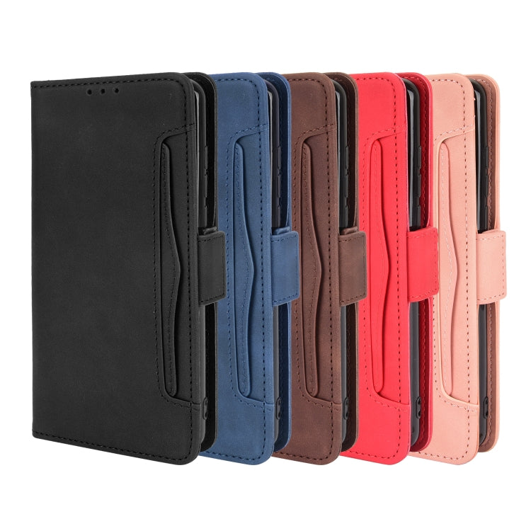 For Cubot Note 20 / Note 20 Pro Skin Feel Calf Texture Horizontal Flip Leather Case with Holder & Card Slots & Photo Frame(Black) by buy2fix