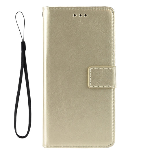 For Cubot C30 Retro Crazy Horse Texture Horizontal Flip Leather Case with Holder & Card Slots & Lanyard(Gold) by buy2fix