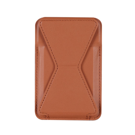 Magsafing Magnetic Folding Stand Leather Wallet Snap-On Card Holder Case Bag for iPhone 12 mini, iPhone 12, iPhone 12 Pro, iPhone 12 Pro Max(Brown) by buy2fix