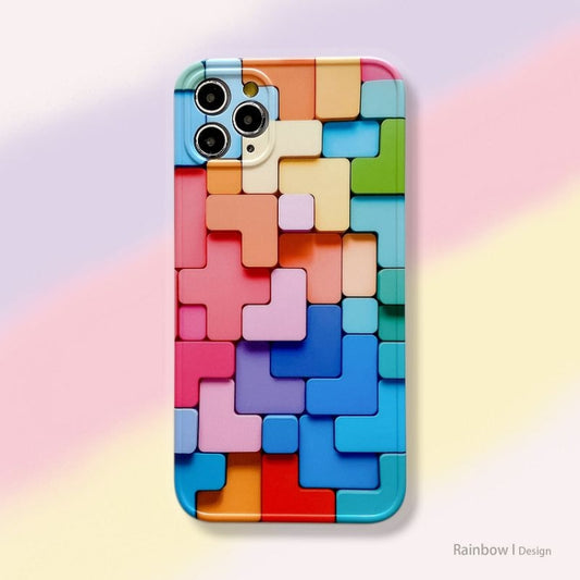 For iPhone 11 Pro Max Painted Pattern TPU Protective Case(Multicolor) by buy2fix