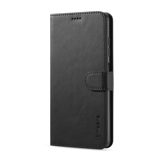 For Xiaomi Poco X3 NFC LC.IMEEKE Calf Texture Horizontal Flip Leather Case with Holder & Card Slots & Wallet(Black) by LC.IMEEKE